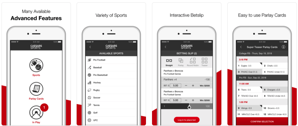 caesars casino and sports book app